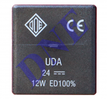Cuộn Coil van điện từ UDA 24VDC ED100% Ren 13