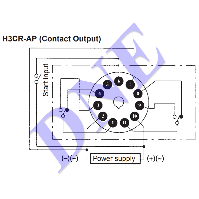 Bộ đặt thời gian H3CR-AP 220VAC